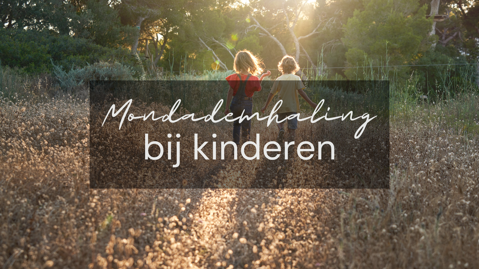 Mondademhaling bij kinderen